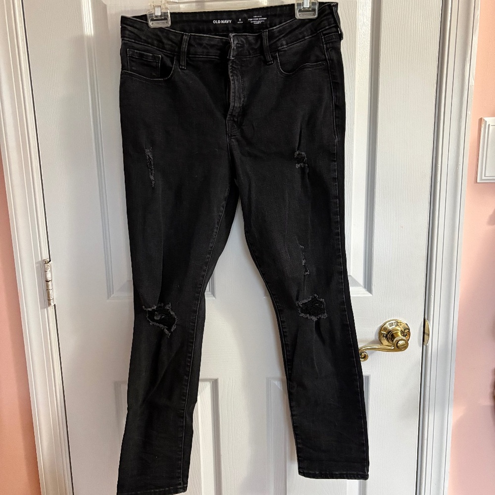 🖤 Old Navy “Pop Icon” High-Rise Skinny Jeans | Size 8 Petite